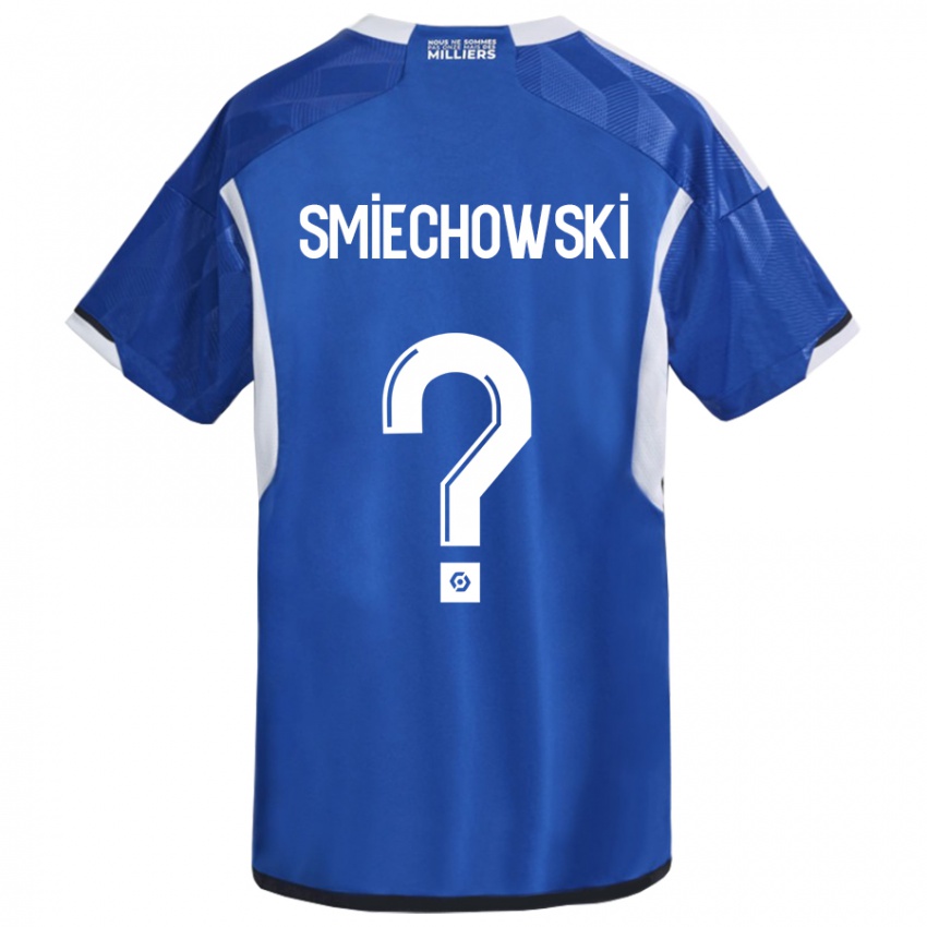 Hombre Camiseta Artur Smiechowski #0 Azul 1ª Equipación 2023/24 La Camisa Argentina