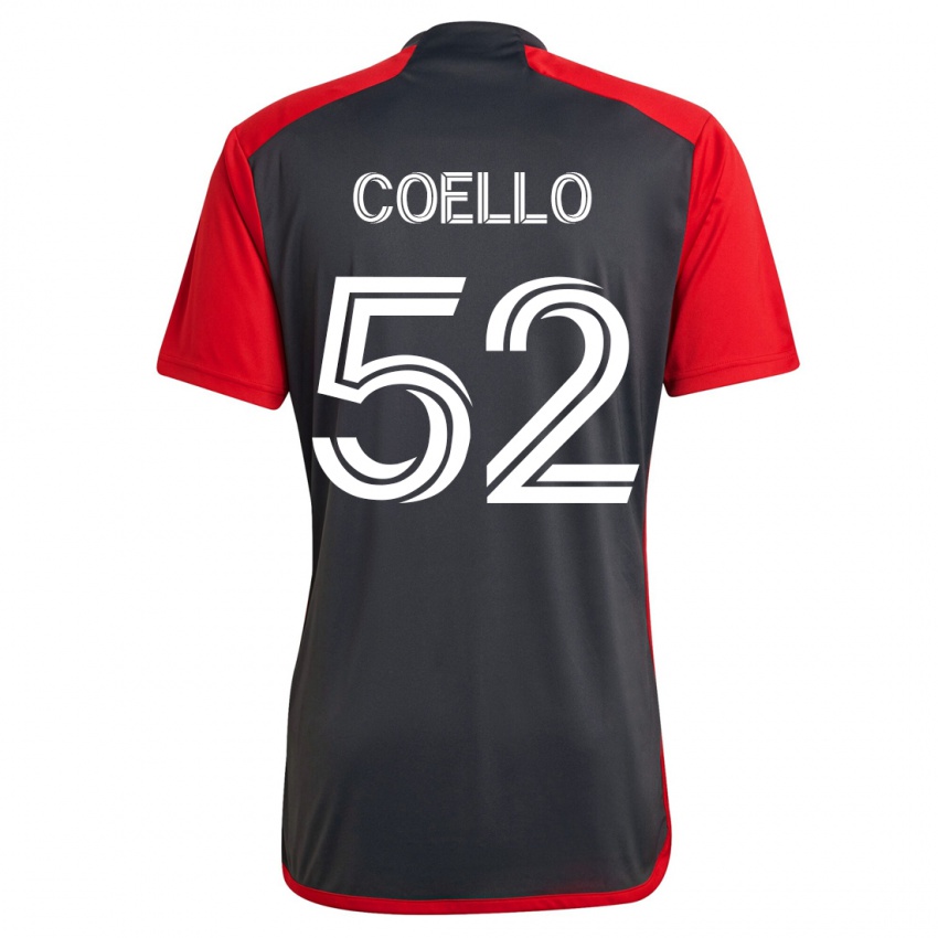 Hombre Camiseta Alonso Coello #52 Gris 1ª Equipación 2023/24 La Camisa Argentina