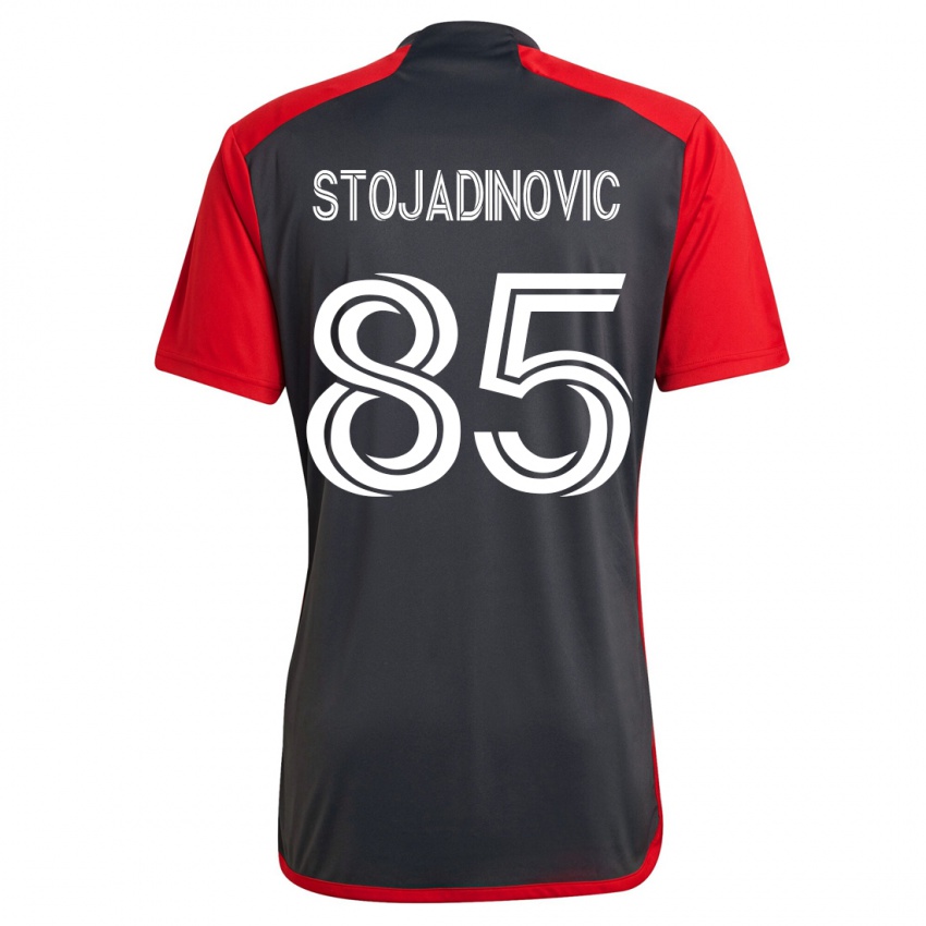 Hombre Camiseta Marko Stojadinovic #85 Gris 1ª Equipación 2023/24 La Camisa Argentina