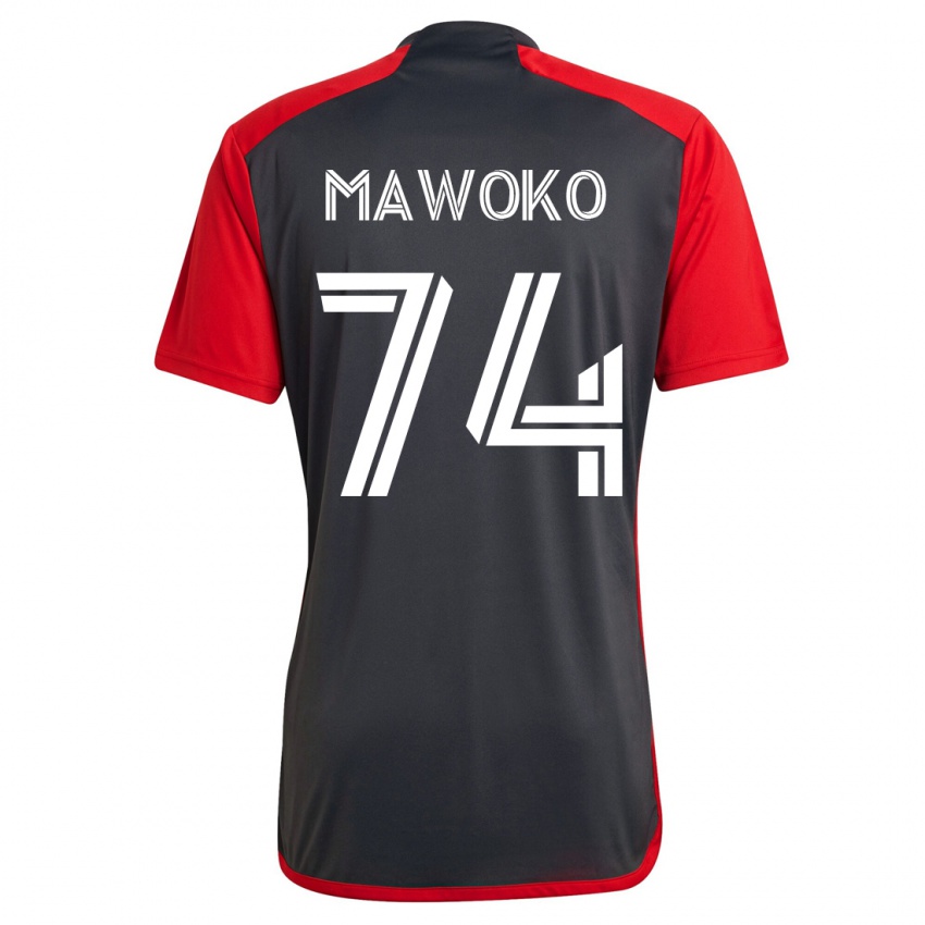 Hombre Camiseta Kundai Mawoko #74 Gris 1ª Equipación 2023/24 La Camisa Argentina