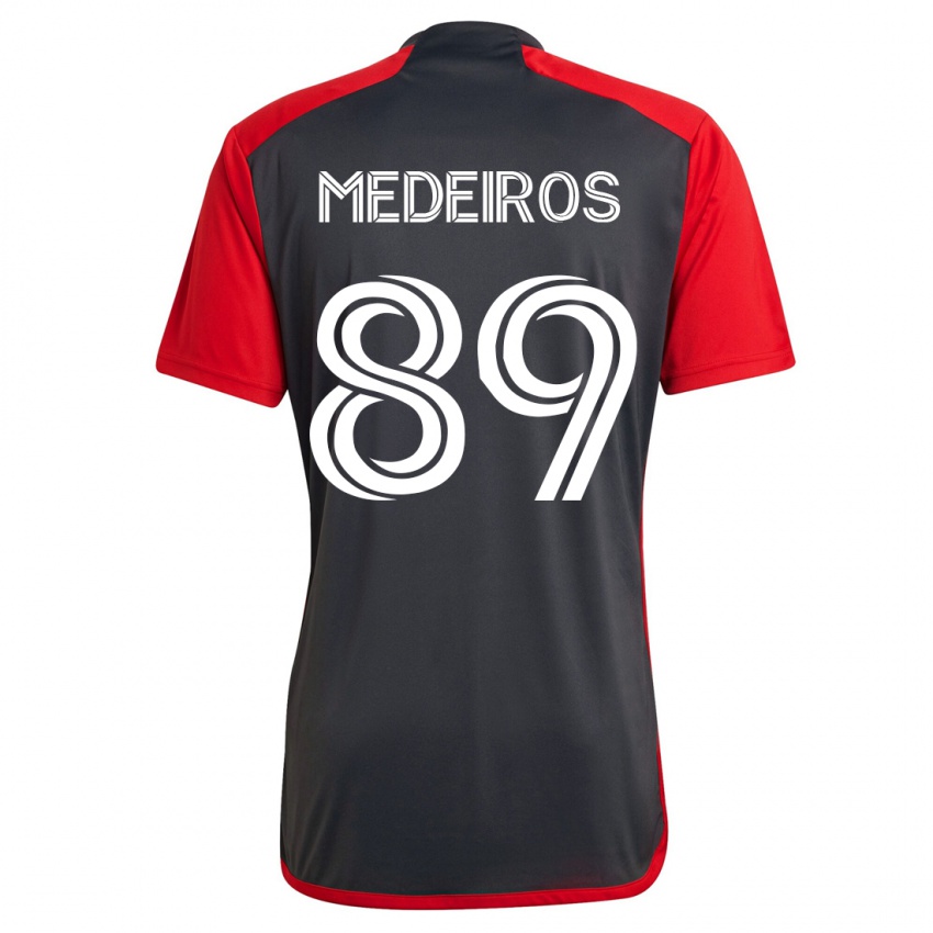 Hombre Camiseta Matthew Medeiros #89 Gris 1ª Equipación 2023/24 La Camisa Argentina