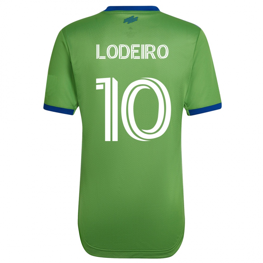 Hombre Camiseta Nicolás Lodeiro #10 Verde 1ª Equipación 2023/24 La Camisa Argentina