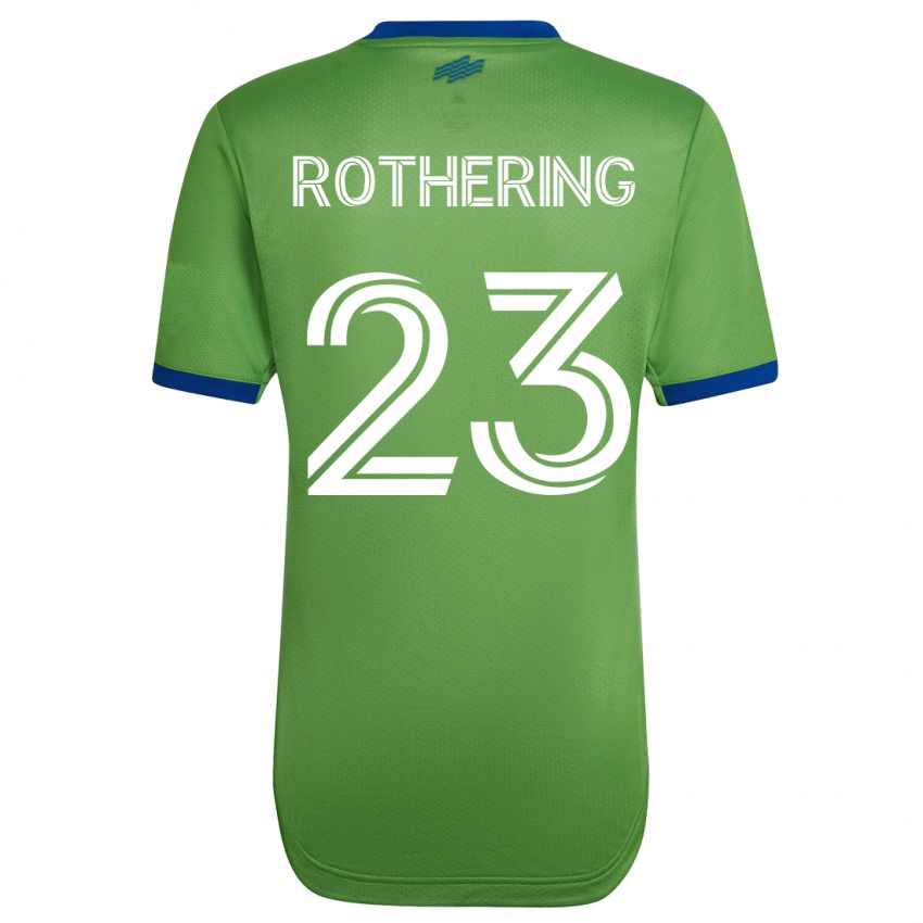 Hombre Camiseta Holly Rothering #23 Verde 1ª Equipación 2023/24 La Camisa Argentina