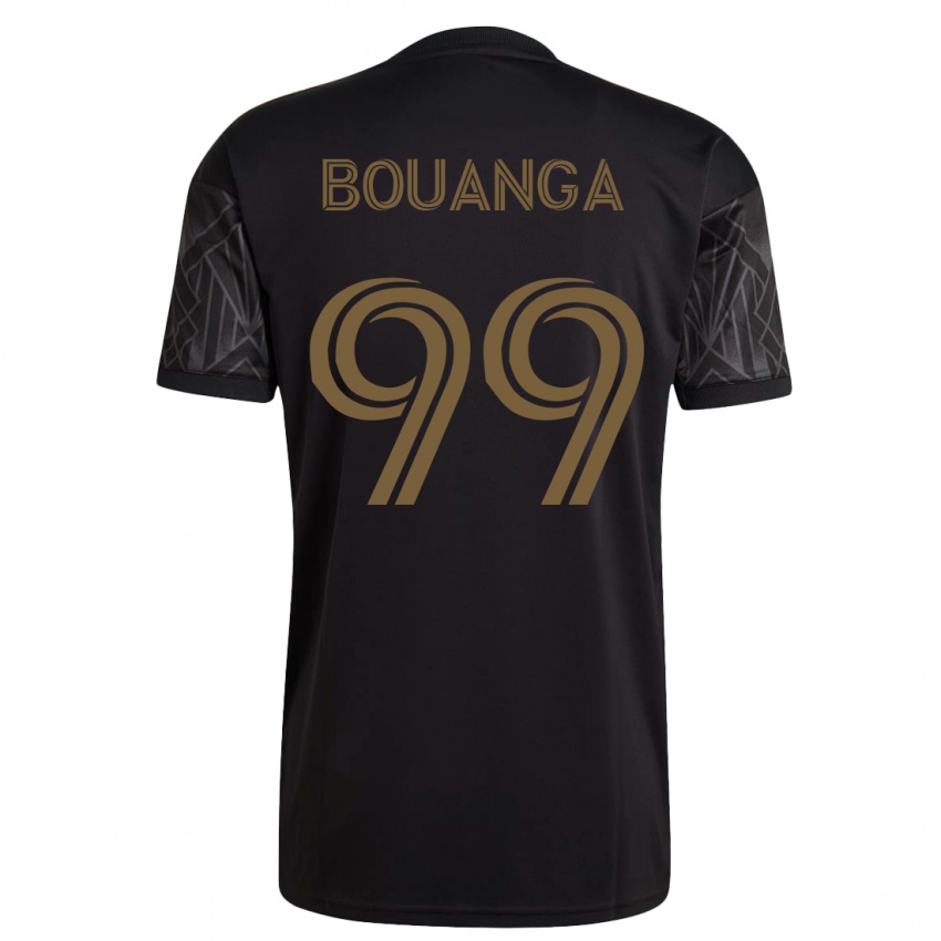 Hombre Camiseta Denis Bouanga #99 Negro 1ª Equipación 2023/24 La Camisa Argentina