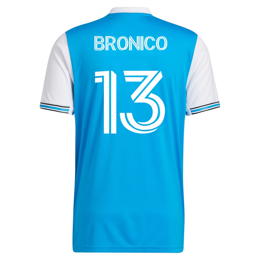 Hombre Camiseta Brandt Bronico #13 Azul 1ª Equipación 2023/24 La Camisa Argentina