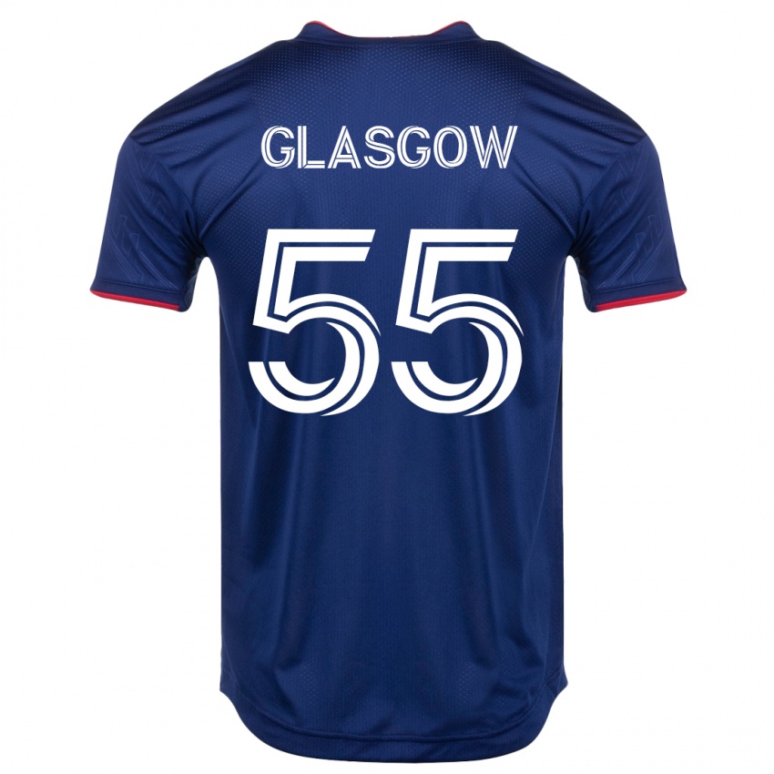 Hombre Camiseta Omari Glasgow #55 Armada 1ª Equipación 2023/24 La Camisa Argentina