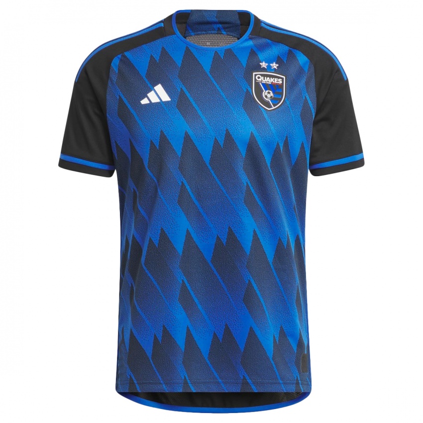 Hombre Camiseta Rodrigues #26 Azul Negro 1ª Equipación 2023/24 La Camisa Argentina