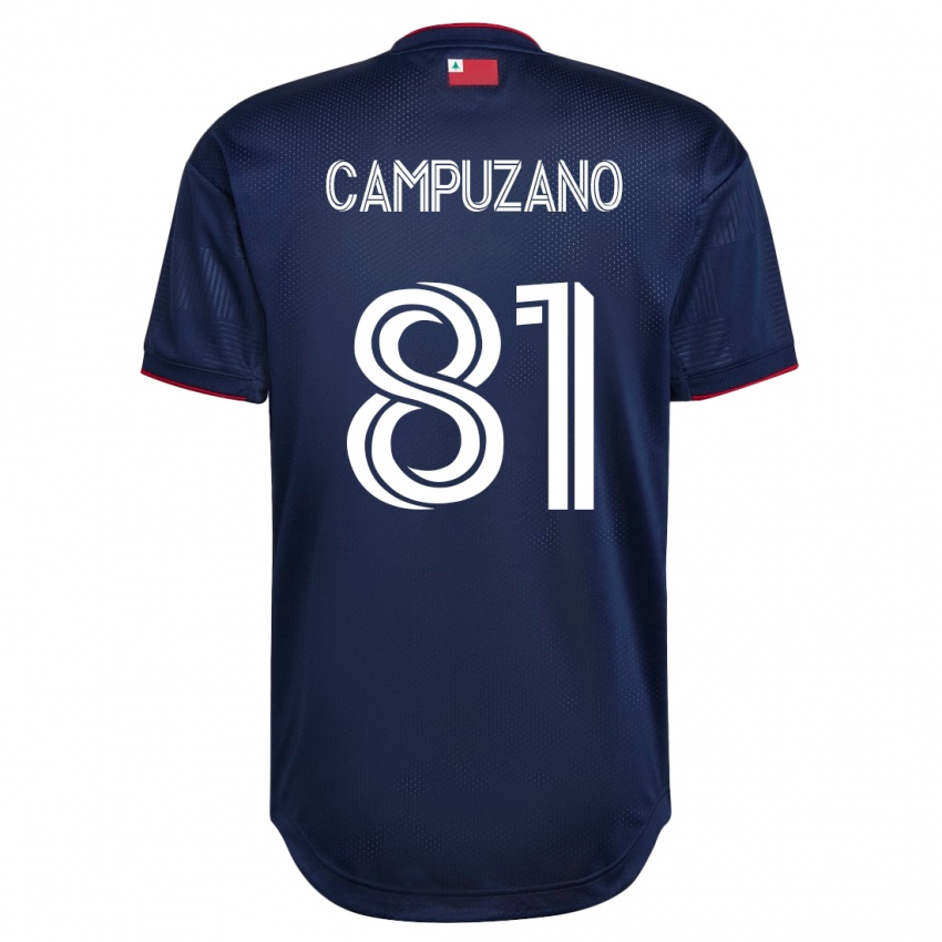 Hombre Camiseta Nico Campuzano #81 Armada 1ª Equipación 2023/24 La Camisa Argentina