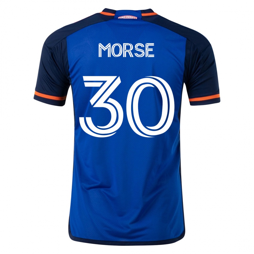 Hombre Camiseta Hunter Morse #30 Azul 1ª Equipación 2023/24 La Camisa Argentina