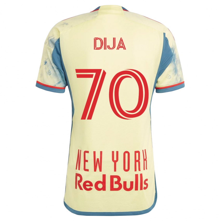 Hombre Camiseta Dija #70 Amarillo 1ª Equipación 2023/24 La Camisa Argentina