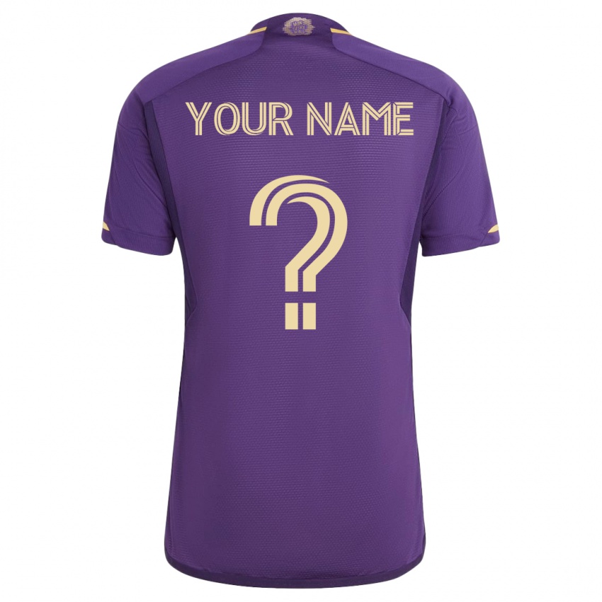 Hombre Camiseta Su Nombre #0 Violeta 1ª Equipación 2023/24 La Camisa Argentina