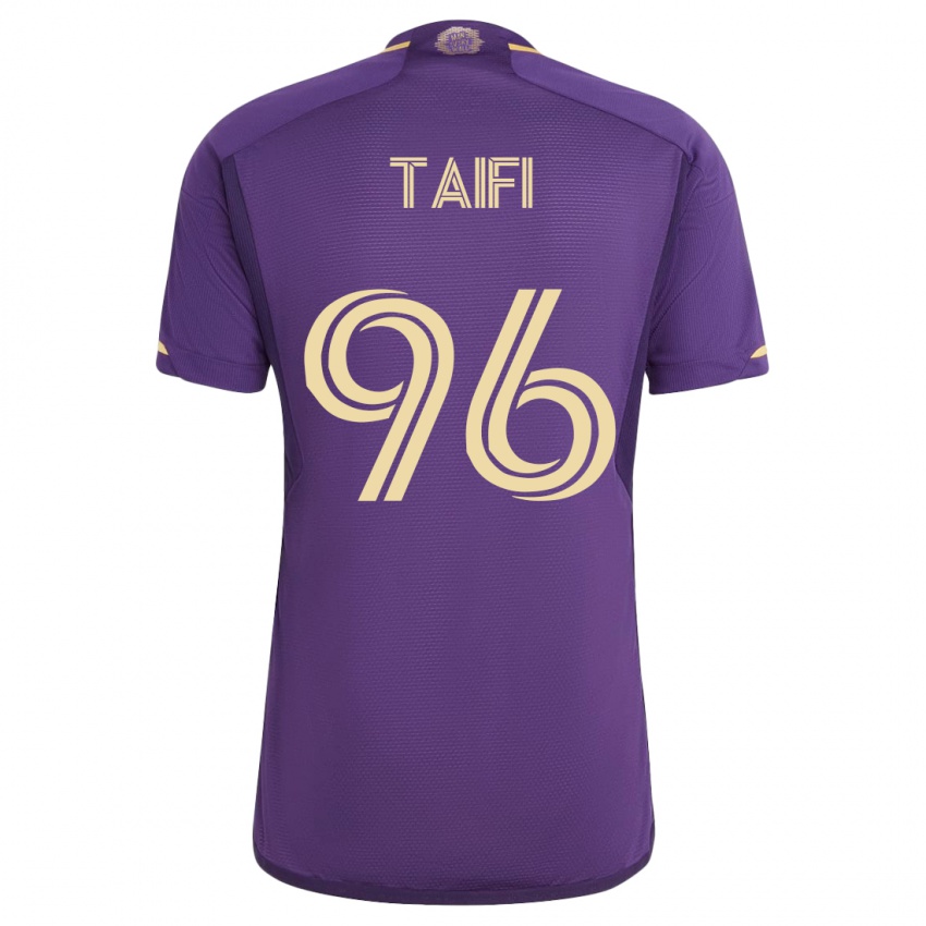 Hombre Camiseta Zakaria Taifi #96 Violeta 1ª Equipación 2023/24 La Camisa Argentina