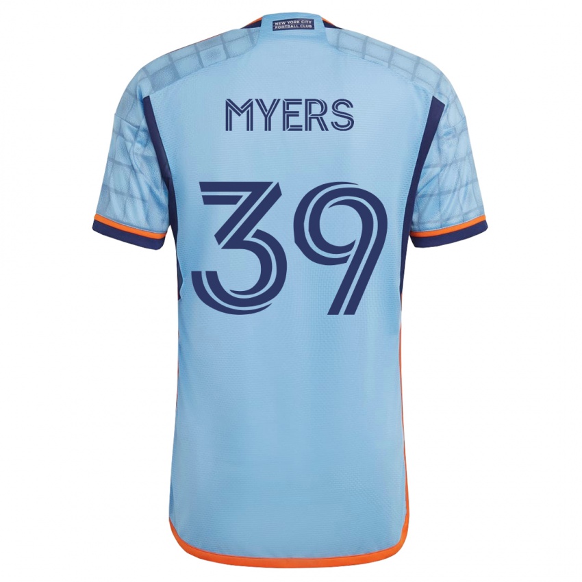 Hombre Camiseta Md Myers #39 Azul 1ª Equipación 2023/24 La Camisa Argentina