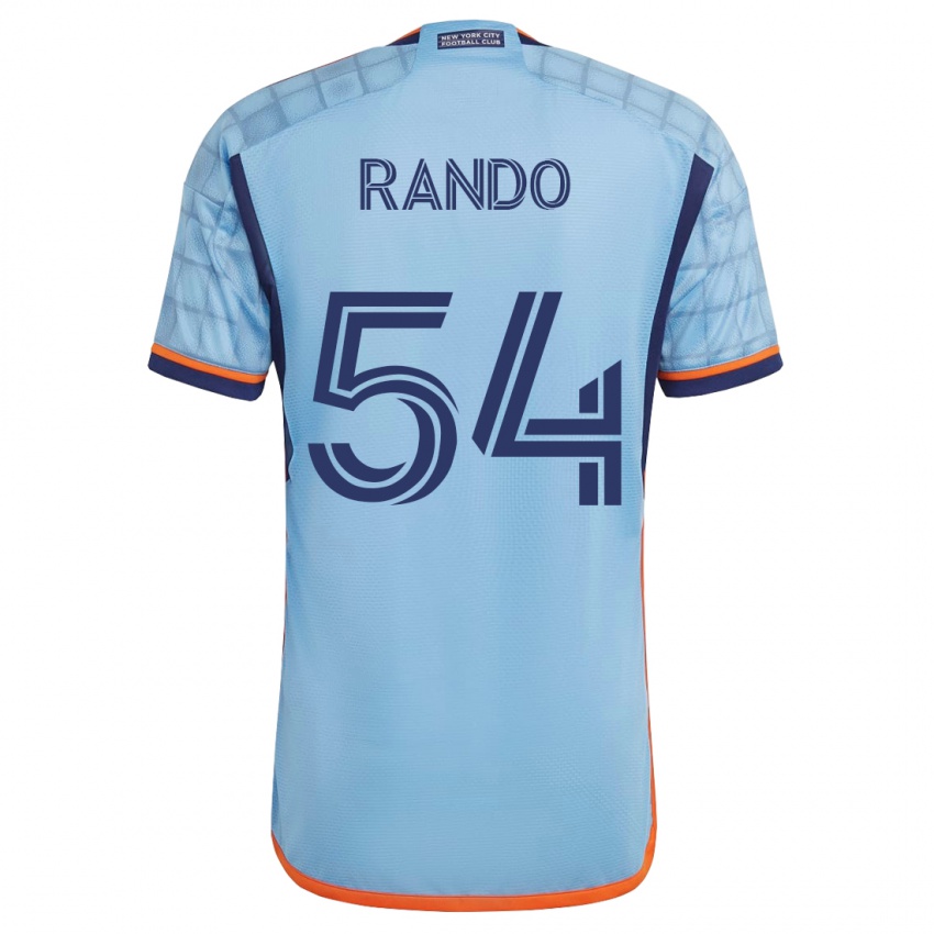 Hombre Camiseta Alex Rando #54 Azul 1ª Equipación 2023/24 La Camisa Argentina