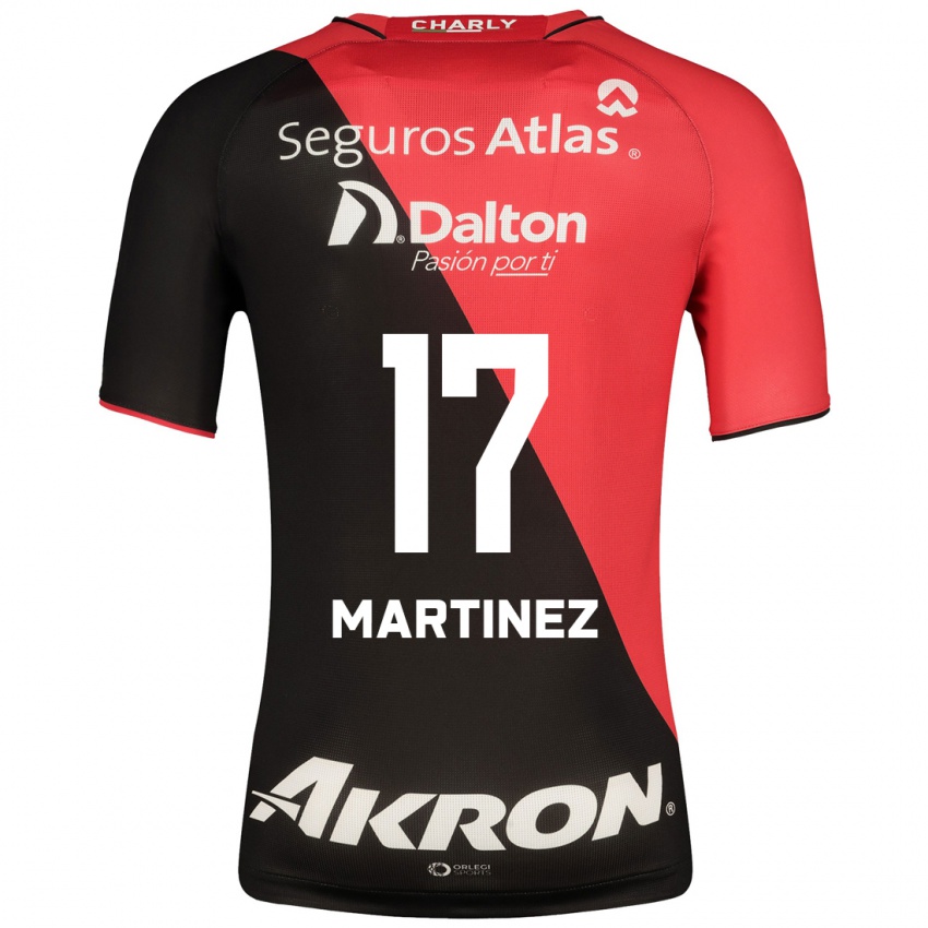 Hombre Camiseta Jaziel Martinez #17 Negro 1ª Equipación 2023/24 La Camisa Argentina