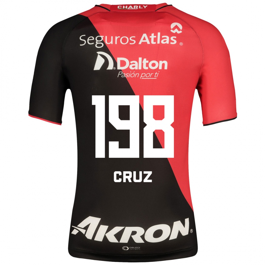 Hombre Camiseta Carlos Cruz #198 Negro 1ª Equipación 2023/24 La Camisa Argentina