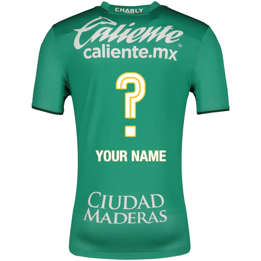 Hombre Camiseta Su Nombre #0 Verde 1ª Equipación 2023/24 La Camisa Argentina