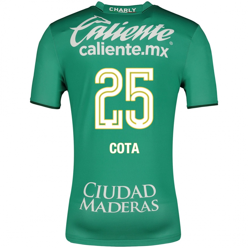 Hombre Camiseta Renatta Cota #25 Verde 1ª Equipación 2023/24 La Camisa Argentina