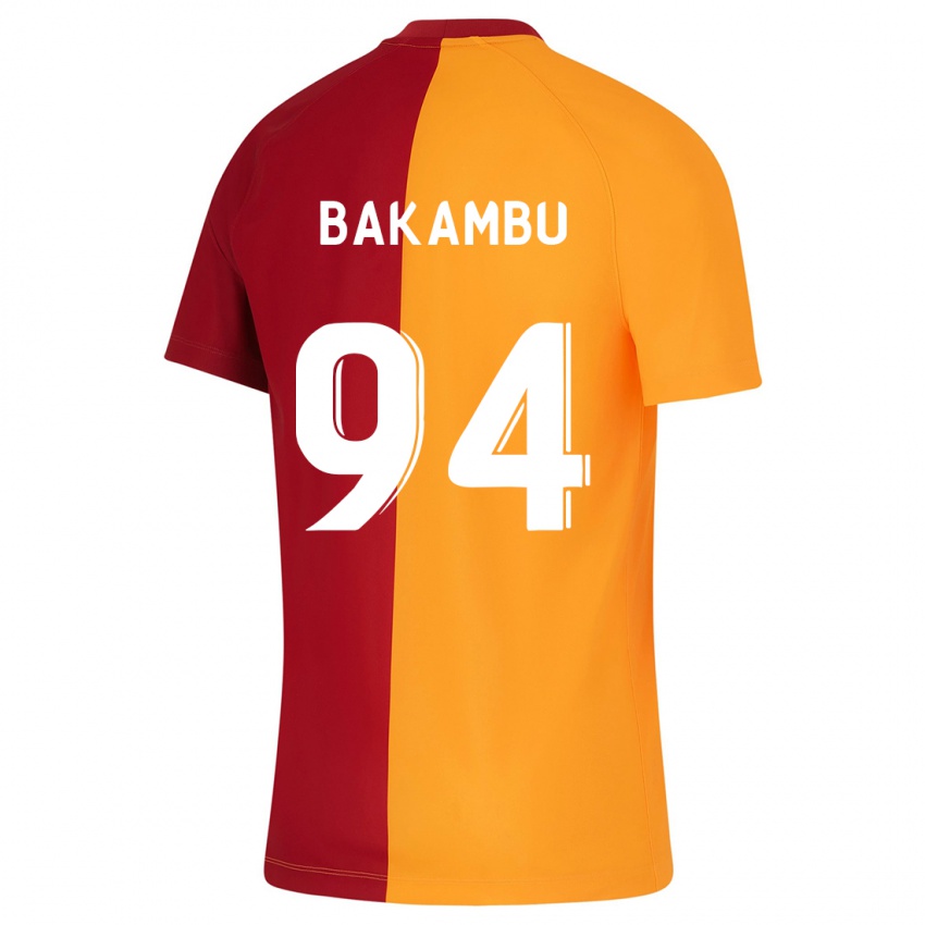 Hombre Camiseta Cedric Bakambu #94 Naranja 1ª Equipación 2023/24 La Camisa Argentina
