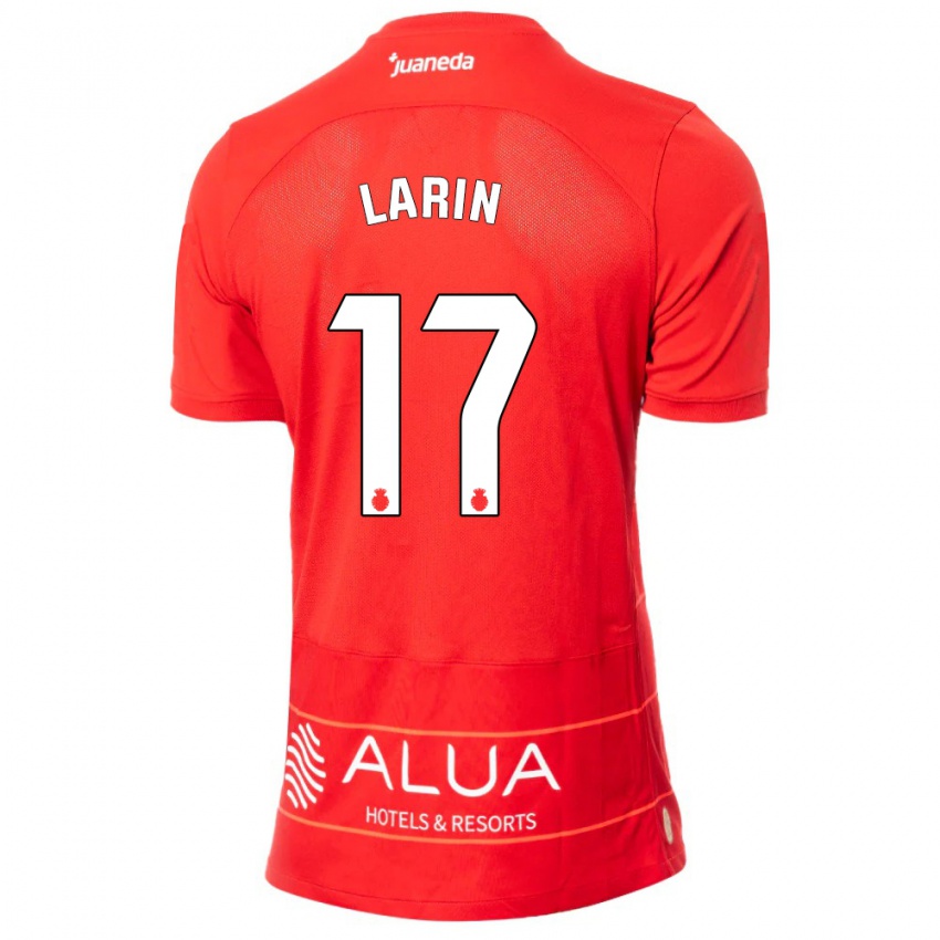 Hombre Camiseta Cyle Larin #17 Rojo 1ª Equipación 2023/24 La Camisa Argentina