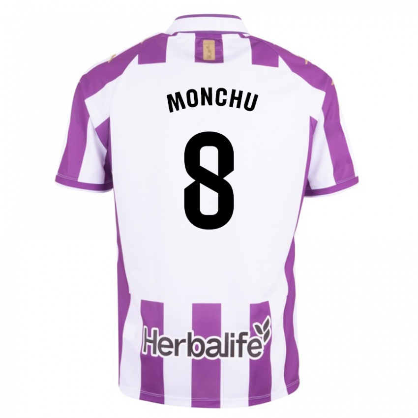 Hombre Camiseta Monchu #8 Morado 1ª Equipación 2023/24 La Camisa Argentina