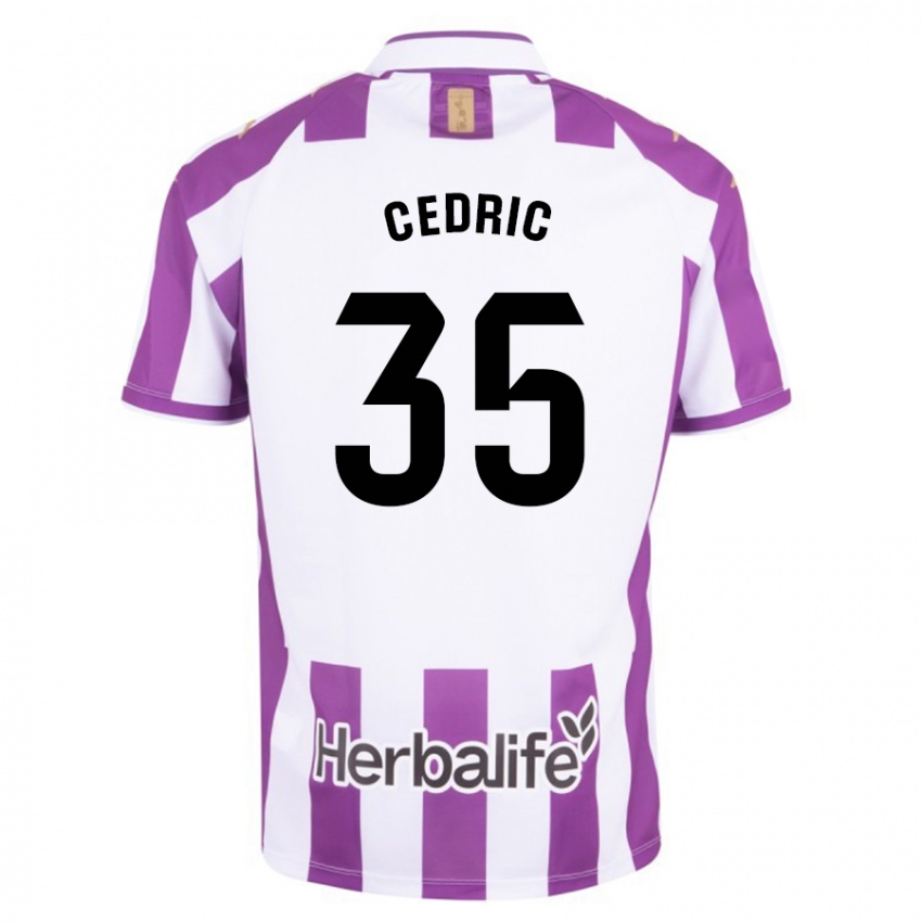 Hombre Camiseta Iván Cédric #35 Morado 1ª Equipación 2023/24 La Camisa Argentina