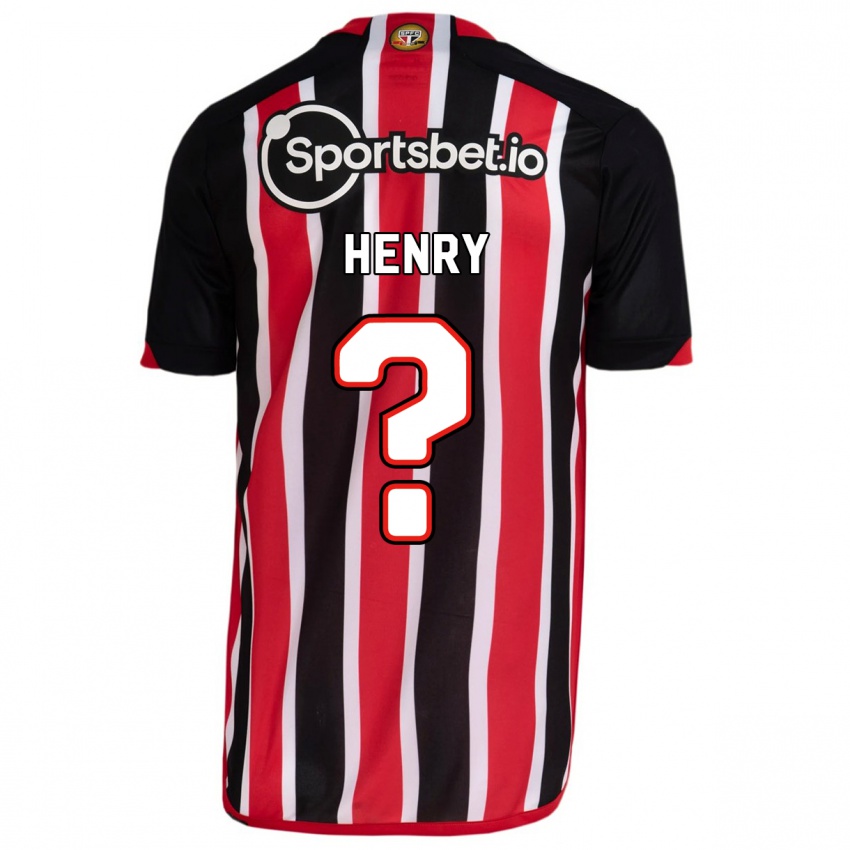 Hombre Camiseta Thierry Henry #0 Azul Rojo 2ª Equipación 2023/24 La Camisa Argentina