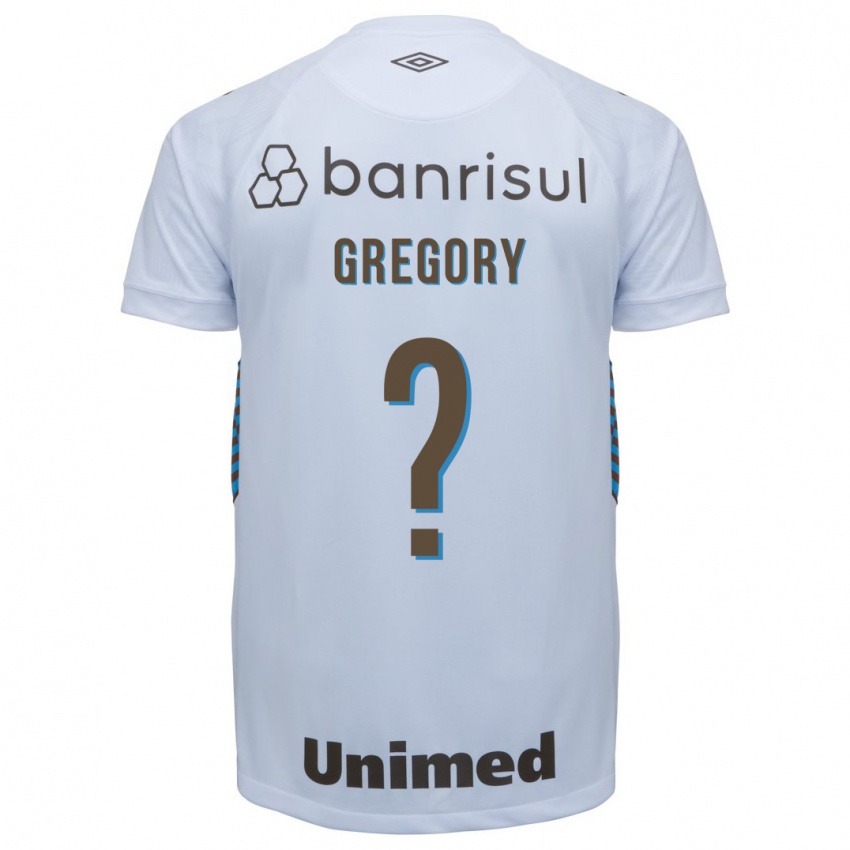 Hombre Camiseta Gregory #0 Blanco 2ª Equipación 2023/24 La Camisa Argentina
