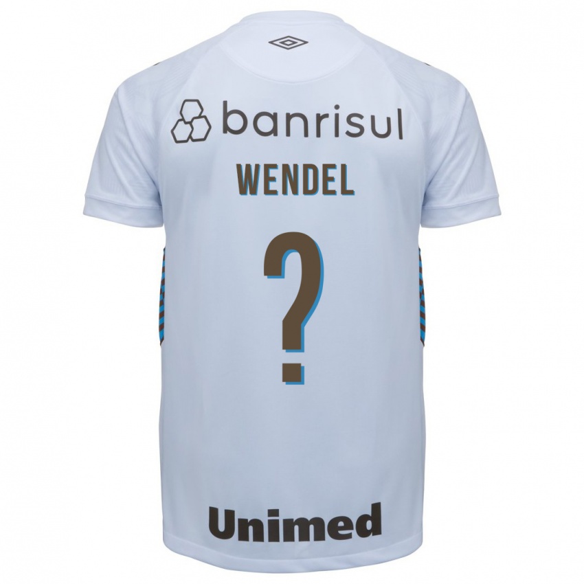 Hombre Camiseta Wendel #0 Blanco 2ª Equipación 2023/24 La Camisa Argentina