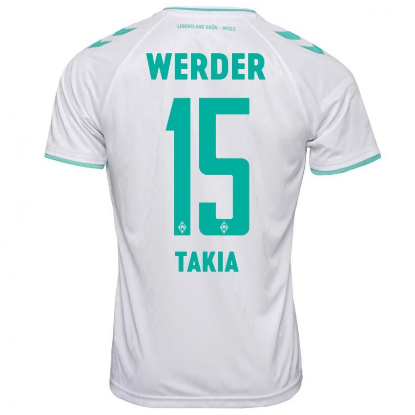 Hombre Camiseta Toirik Onlam Takia #15 Blanco 2ª Equipación 2023/24 La Camisa Argentina