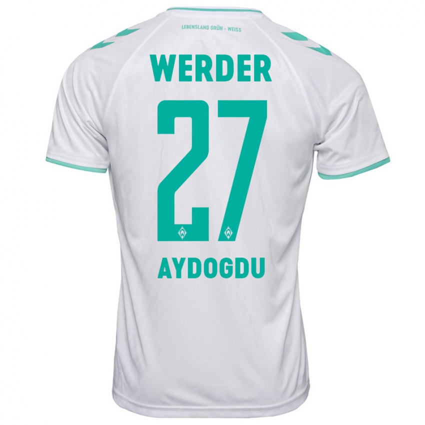 Hombre Camiseta Onur Aydogdu #27 Blanco 2ª Equipación 2023/24 La Camisa Argentina