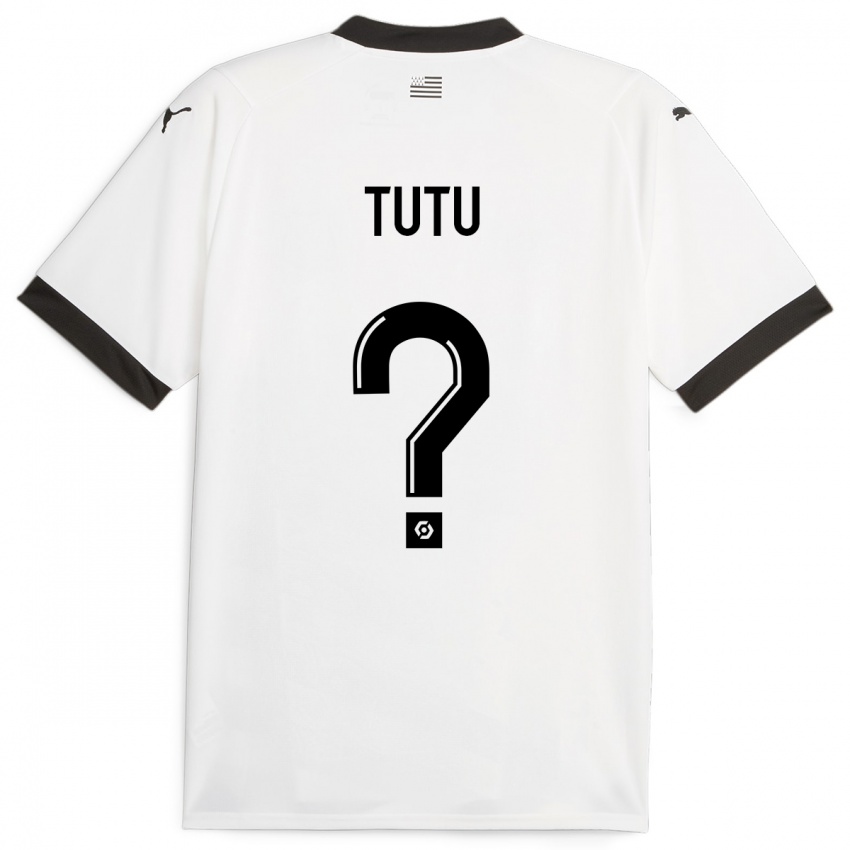 Hombre Camiseta Gabriel Tutu #0 Blanco 2ª Equipación 2023/24 La Camisa Argentina