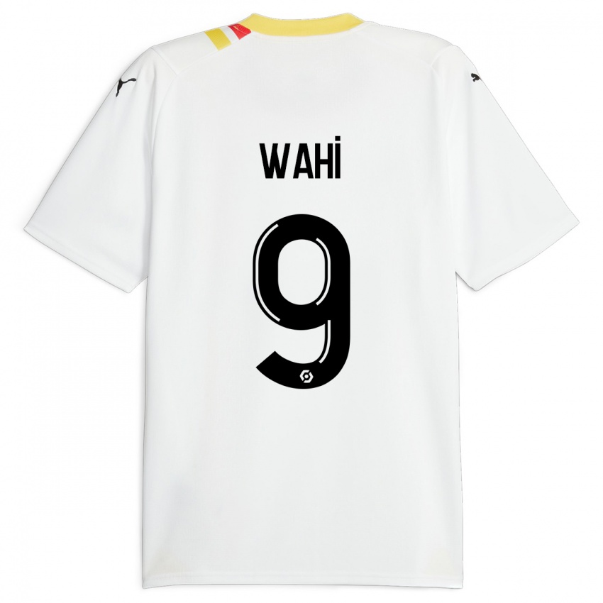 Hombre Camiseta Elye Wahi #9 Negro 2ª Equipación 2023/24 La Camisa Argentina