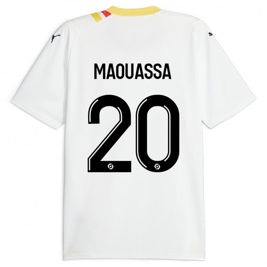 Hombre Camiseta Faitout Maouassa #20 Negro 2ª Equipación 2023/24 La Camisa Argentina