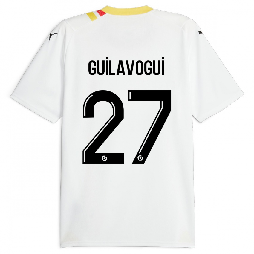 Hombre Camiseta Morgan Guilavogui #27 Negro 2ª Equipación 2023/24 La Camisa Argentina