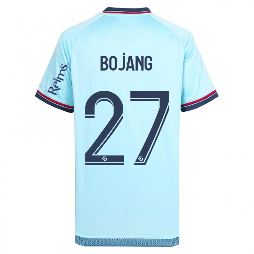 Hombre Camiseta Adama Bojang #27 Cielo Azul 2ª Equipación 2023/24 La Camisa Argentina