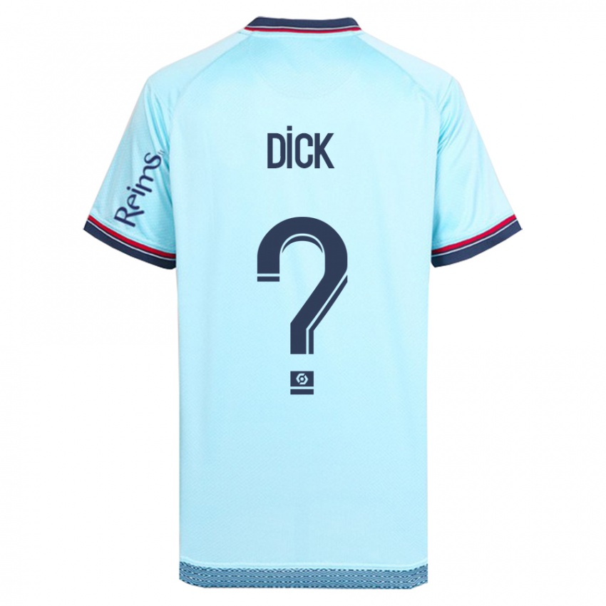 Hombre Camiseta Livingstone Dick #0 Cielo Azul 2ª Equipación 2023/24 La Camisa Argentina