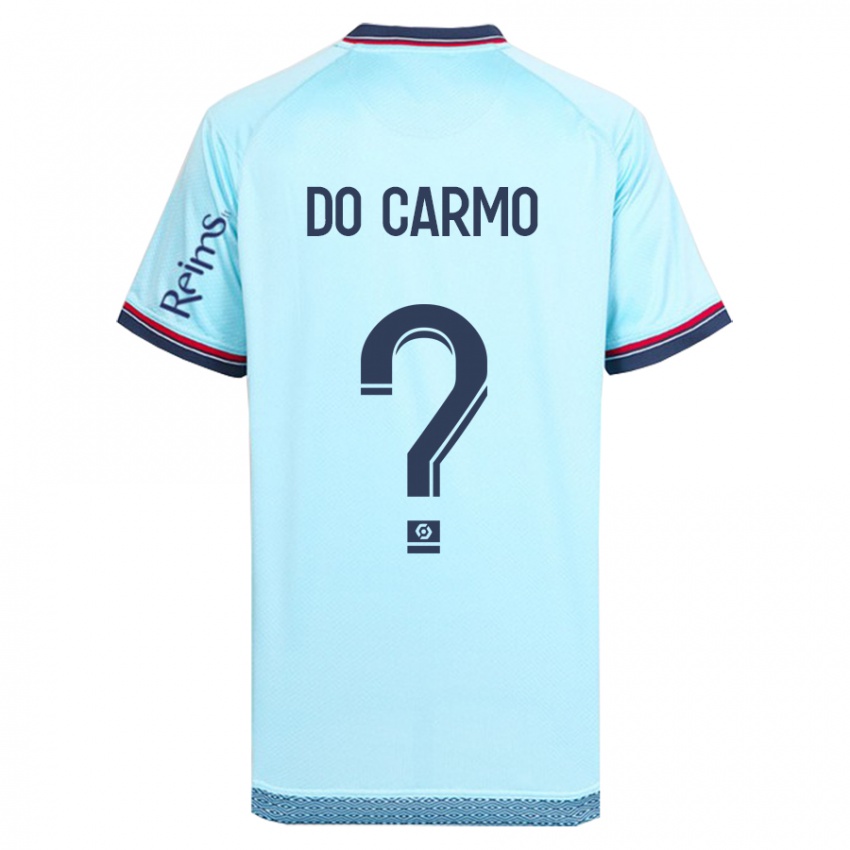 Hombre Camiseta Sophian Do Carmo #0 Cielo Azul 2ª Equipación 2023/24 La Camisa Argentina