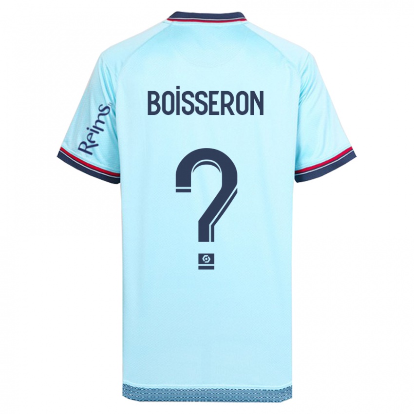 Hombre Camiseta Jawad Boisseron #0 Cielo Azul 2ª Equipación 2023/24 La Camisa Argentina