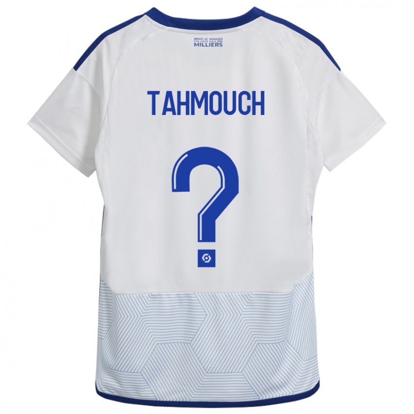 Hombre Camiseta Mathieu Tahmouch #0 Blanco 2ª Equipación 2023/24 La Camisa Argentina