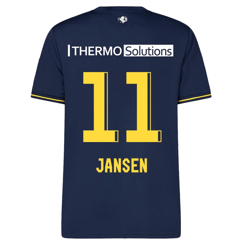 Hombre Camiseta Renate Jansen #11 Armada 2ª Equipación 2023/24 La Camisa Argentina