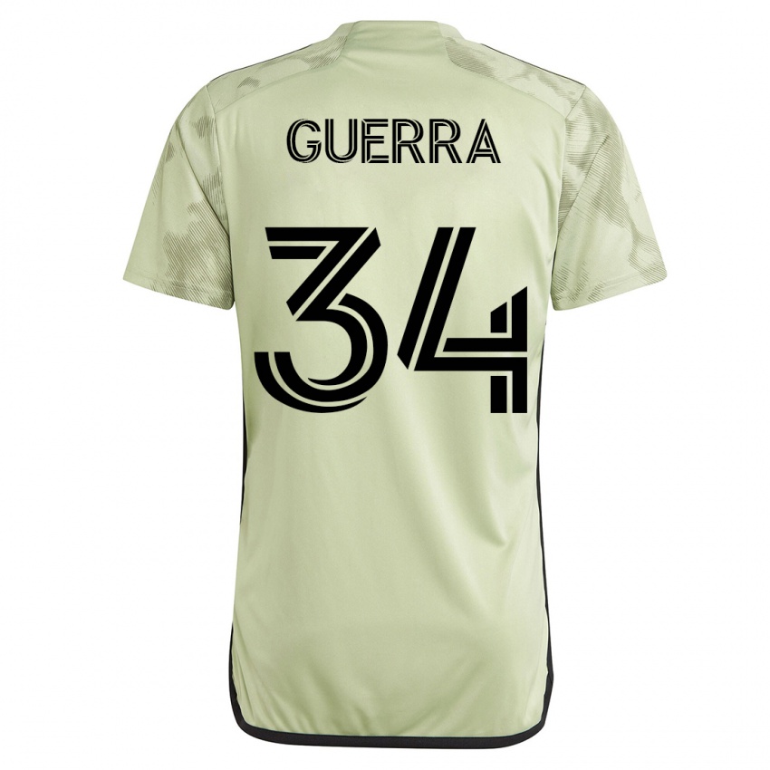 Hombre Camiseta Decarlo Guerra #34 Verde 2ª Equipación 2023/24 La Camisa Argentina