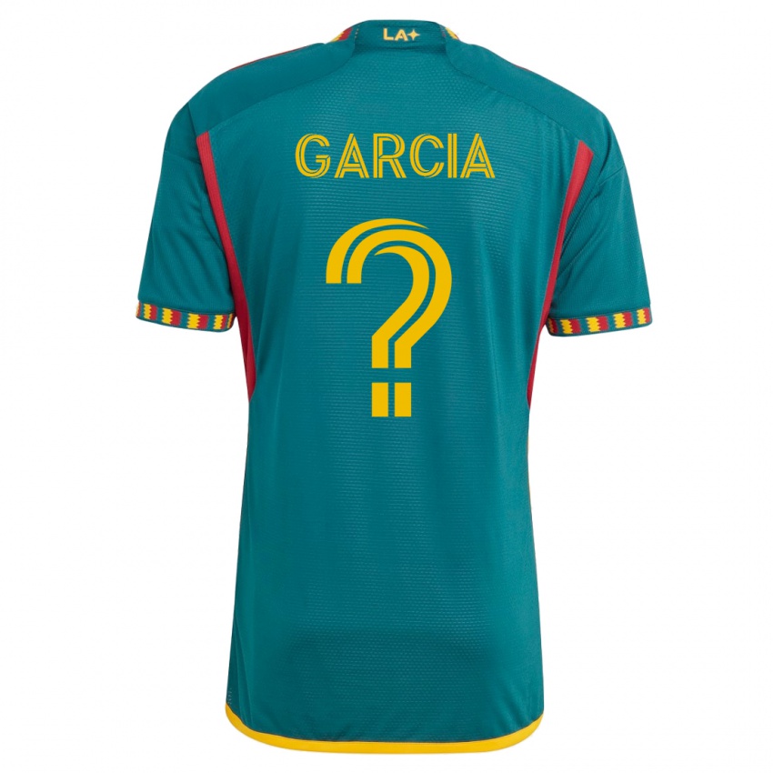 Hombre Camiseta Emiliano Garcia #0 Verde 2ª Equipación 2023/24 La Camisa Argentina