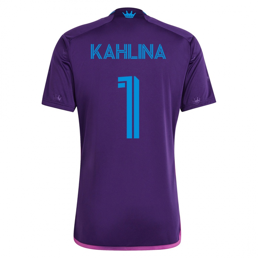 Hombre Camiseta Kristijan Kahlina #1 Violeta 2ª Equipación 2023/24 La Camisa Argentina