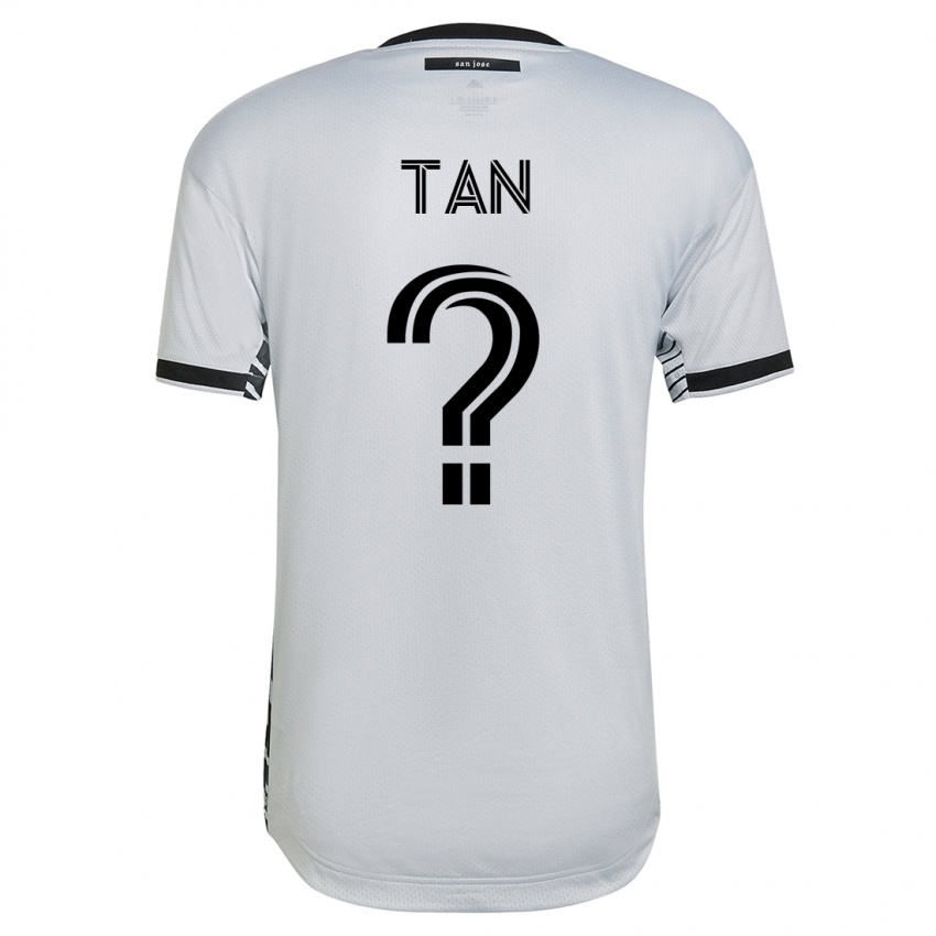 Hombre Camiseta Oliver Tan #0 Blanco 2ª Equipación 2023/24 La Camisa Argentina