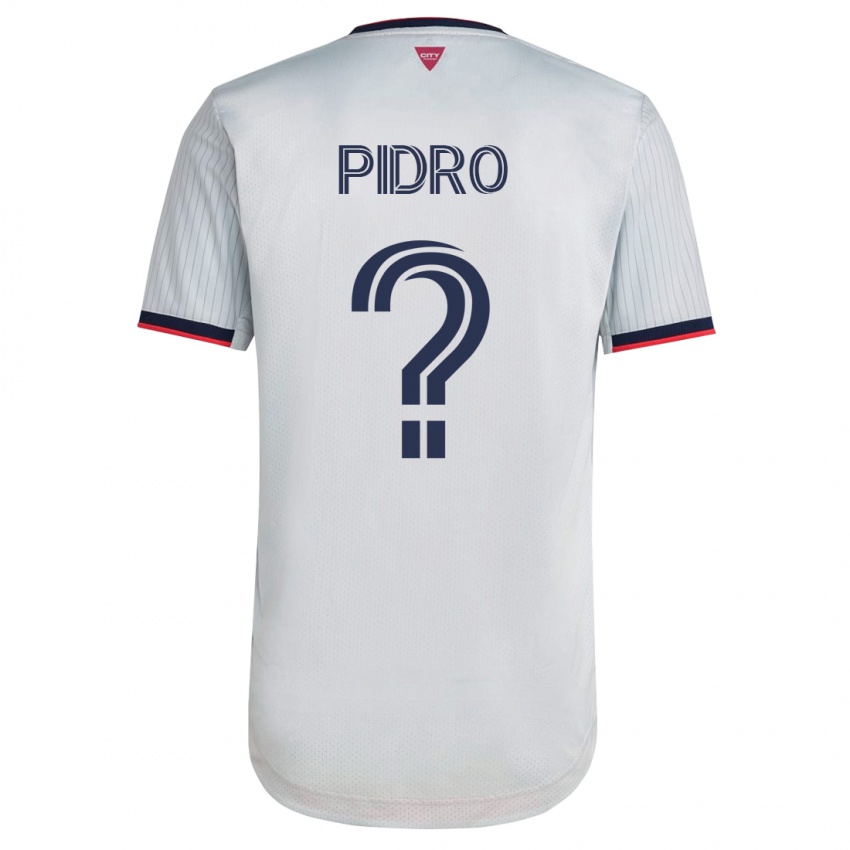 Hombre Camiseta Selmir Pidro #0 Blanco 2ª Equipación 2023/24 La Camisa Argentina
