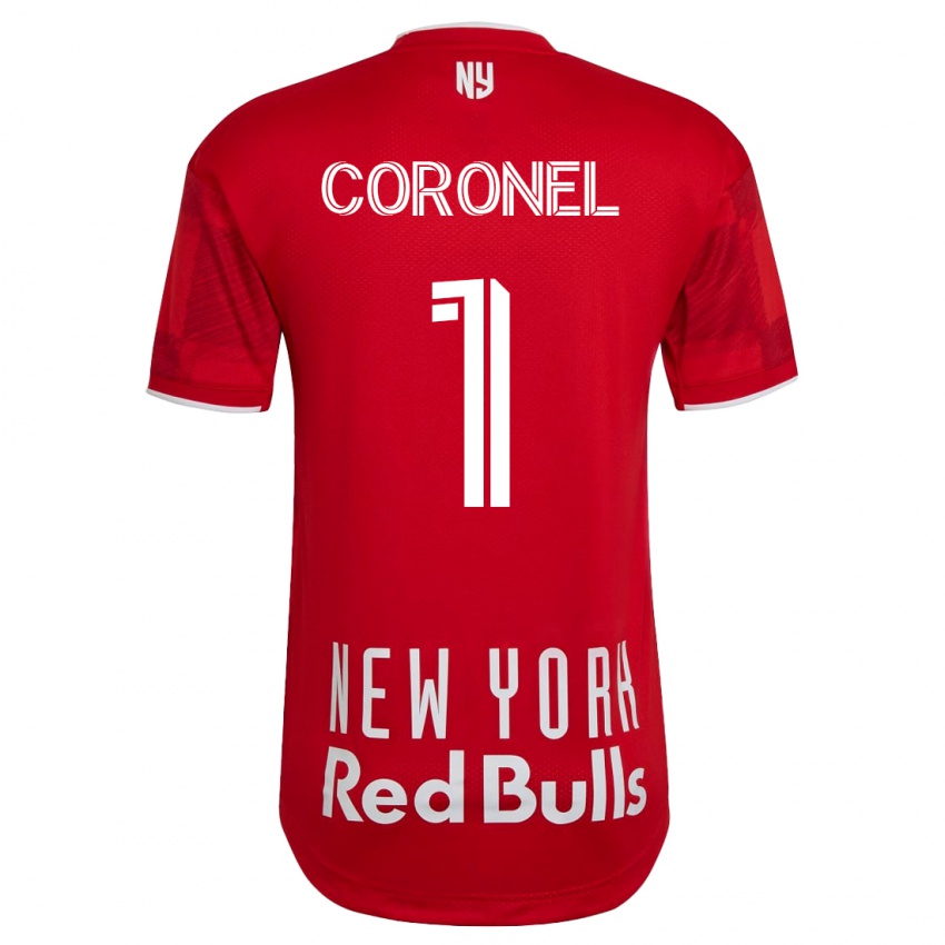 Hombre Camiseta Carlos Coronel #1 Beige-Dorado 2ª Equipación 2023/24 La Camisa Argentina