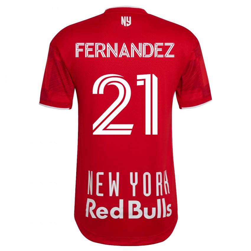 Hombre Camiseta Omir Fernandez #21 Beige-Dorado 2ª Equipación 2023/24 La Camisa Argentina