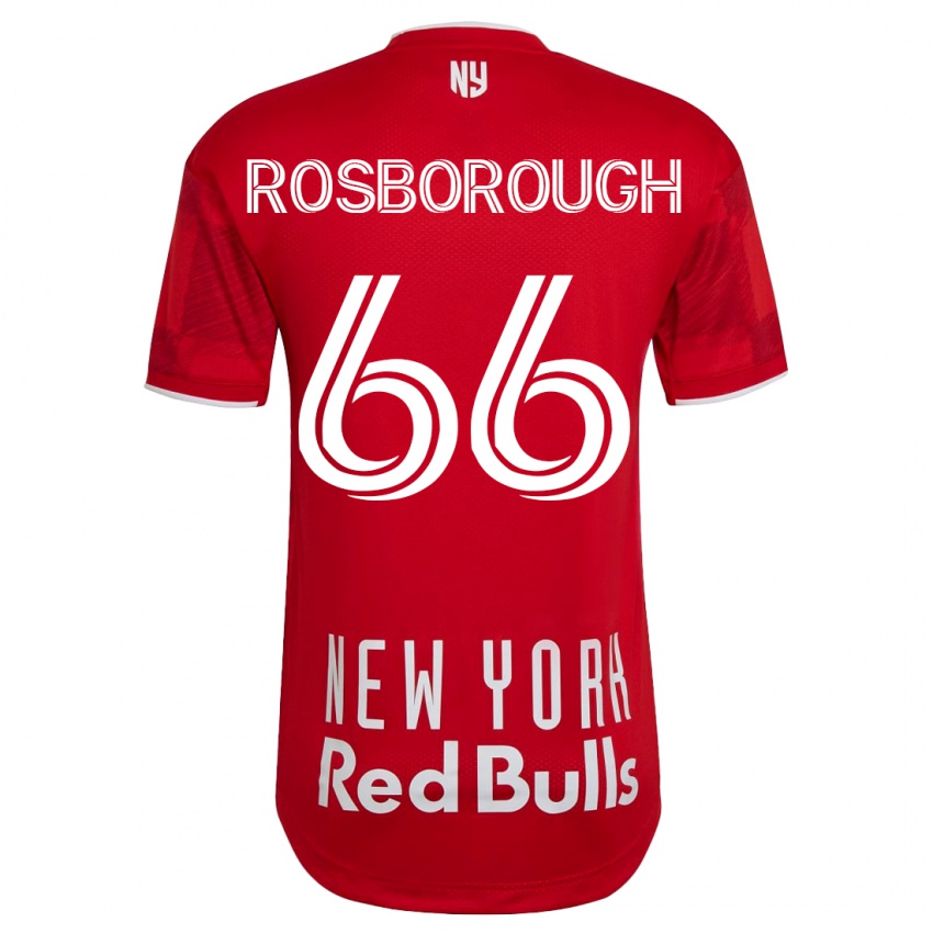 Hombre Camiseta Tanner Rosborough #66 Beige-Dorado 2ª Equipación 2023/24 La Camisa Argentina