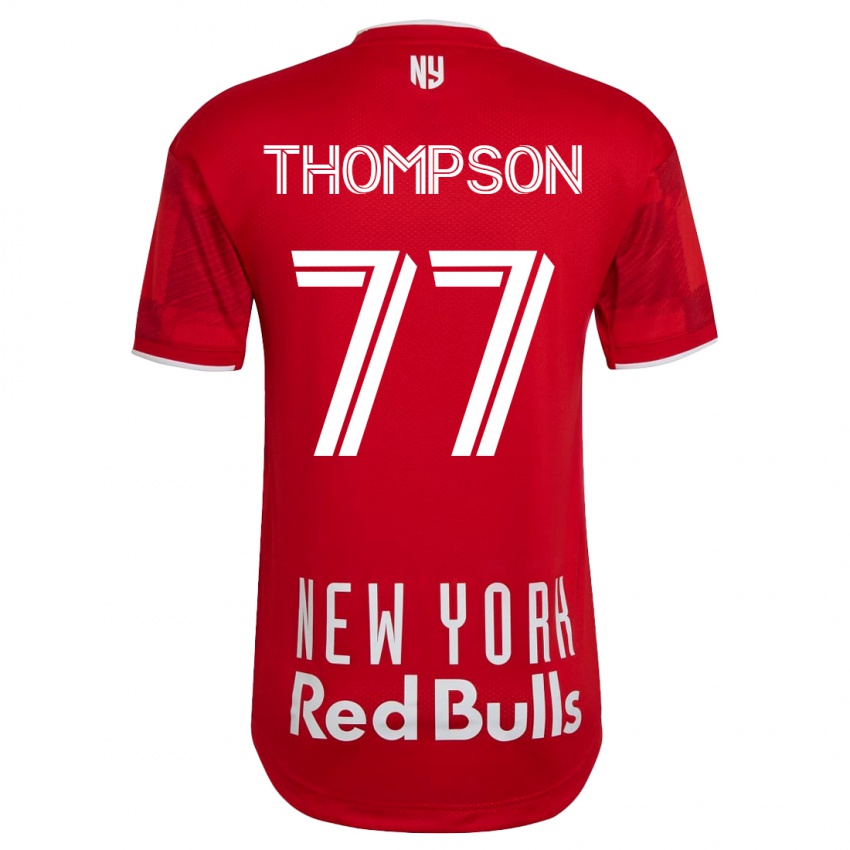 Hombre Camiseta Amos Shapiro-Thompson #77 Beige-Dorado 2ª Equipación 2023/24 La Camisa Argentina
